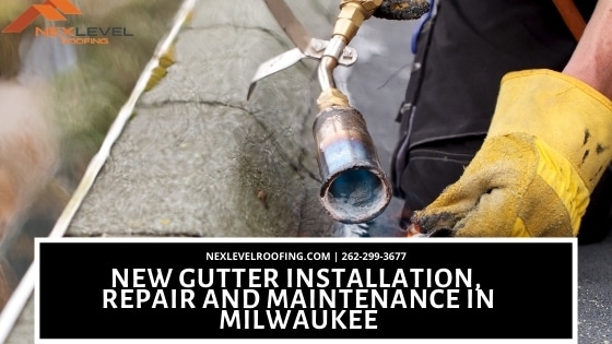 gutter installation, repair and maintenance
