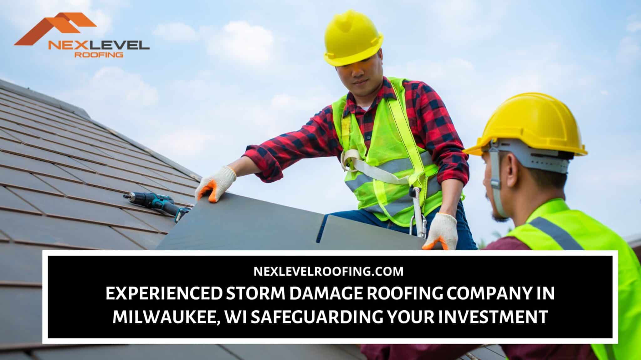 storm damage roofing company in Milwaukee